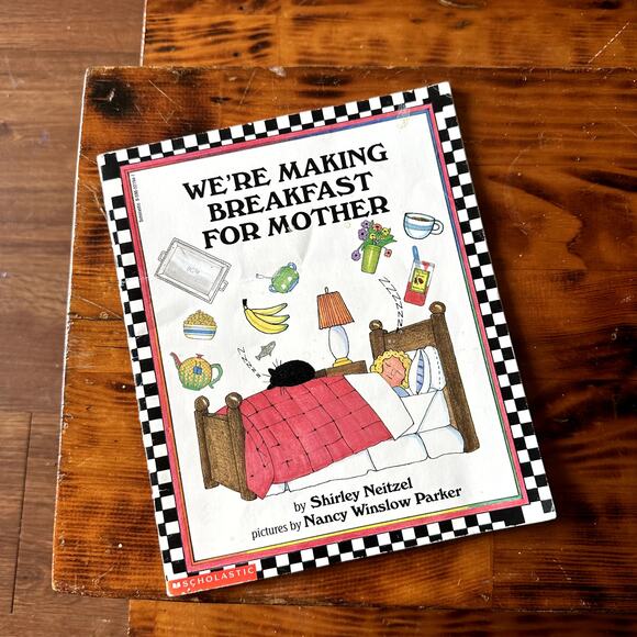 Vintage 1998 We're Making Breakfast For Mother Paperback Book - Picture 1 of 9